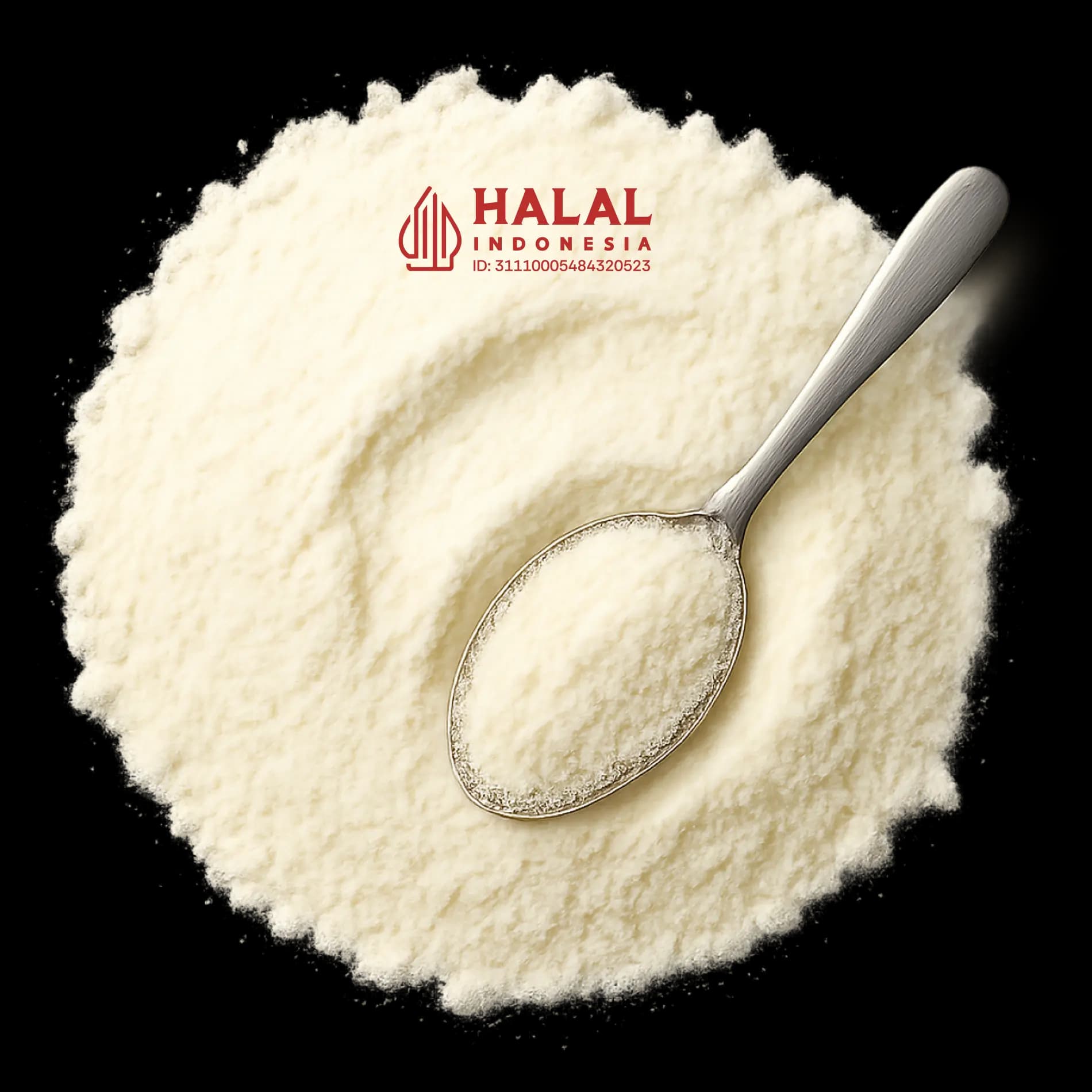 Bubuk susu Mirugo bersertifikat Halal Indonesia